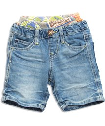 BREEZE | しわ加工ハーフパンツ 5分丈(デニムパンツ)