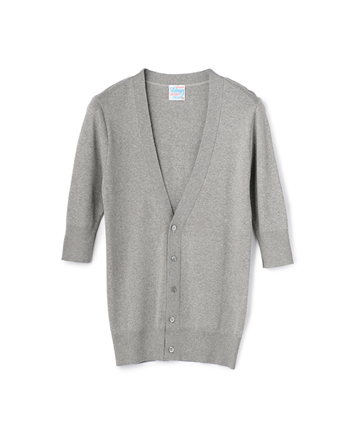 Letroyes(ルトロワ)の「Letroyes コットンカーディガン HENRI(カーディガン/ボレロ・メンズ・ブルー/ブラウン/グレー/オリーブ・SMALL/LARGE/MEDIUM)」の2枚目の写真