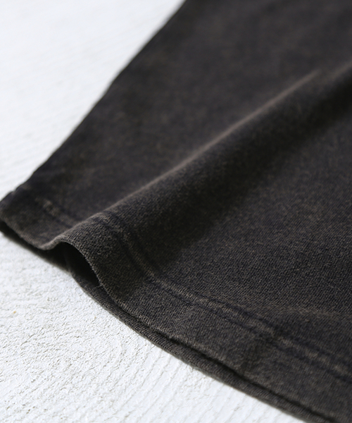 CUBE SUGAR（キューブシュガー）の「20/-ＯＥ天竺クルーネックTシャツ（Tシャツ/カットソー・レディース・ライトグレー/ブラック/ピンク系その他/ブルー・M）」の12枚目の写真