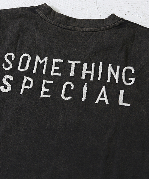 CUBE SUGAR（キューブシュガー）の「20/-ＯＥ天竺クルーネックTシャツ（Tシャツ/カットソー・レディース・ライトグレー/ブラック/ピンク系その他/ブルー・M）」の14枚目の写真