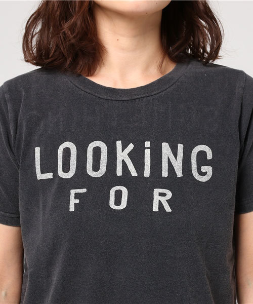 CUBE SUGAR（キューブシュガー）の「20/-ＯＥ天竺クルーネックTシャツ（Tシャツ/カットソー・レディース・ライトグレー/ブラック/ピンク系その他/ブルー・M）」の22枚目の写真