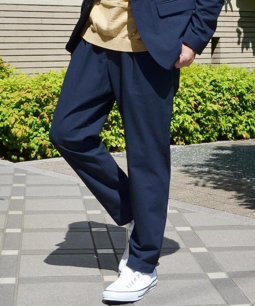 SHIPS（シップス）の「SC: EVALET(R) トリコット 4WAY セットアップ イージーパンツ（その他パンツ・メンズ・ネイビー/カーキ/ブラック・X-LARGE/LARGE/SMALL/MEDIUM）」の3枚目の写真