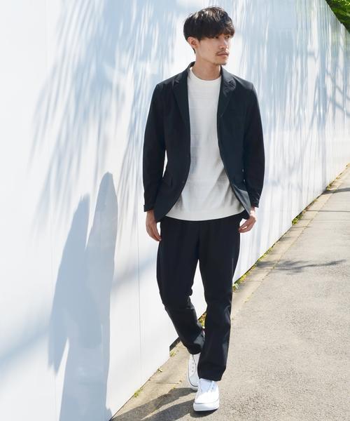 SHIPS（シップス）の「SC: EVALET(R) トリコット 4WAY セットアップ イージーパンツ（その他パンツ・メンズ・ネイビー/カーキ/ブラック・X-LARGE/LARGE/SMALL/MEDIUM）」の15枚目の写真