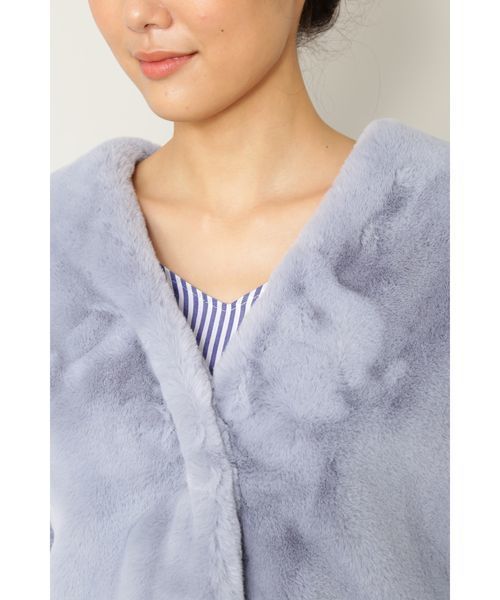 ナチュラルビューティーベーシック　フェイクファーブルゾン NATURAL BEAUTY BASIC（ナチュラルビューティーベーシック）の