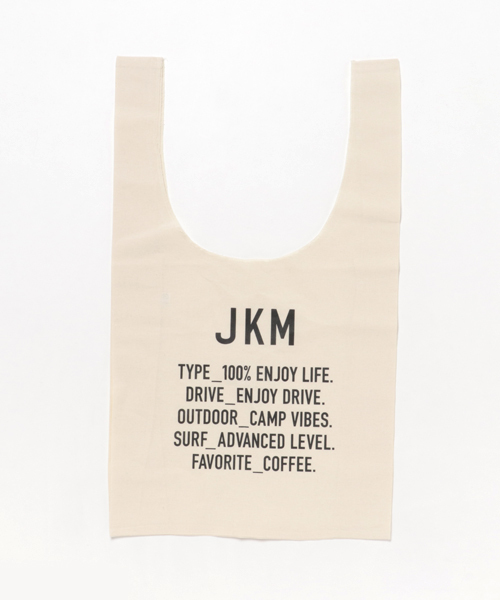 JACK & MARIE（ジャックアンドマリー）の「JACK & MARIE マルシェバック L（エコバッグ/サブバッグ・レディース・ナチュラル/アイボリー・LARGE）」の3枚目の写真