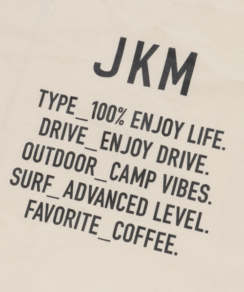 JACK & MARIE（ジャックアンドマリー）の「JACK & MARIE マルシェバック L（エコバッグ/サブバッグ・レディース・ナチュラル/アイボリー・LARGE）」の6枚目の写真