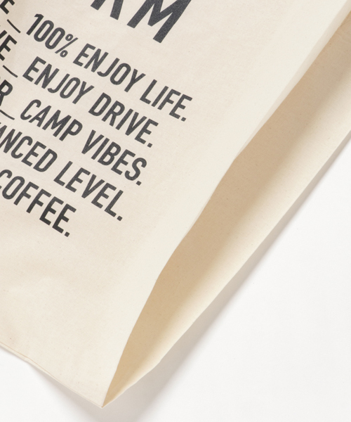 JACK & MARIE（ジャックアンドマリー）の「JACK & MARIE マルシェバック L（エコバッグ/サブバッグ・レディース・ナチュラル/アイボリー・LARGE）」の4枚目の写真