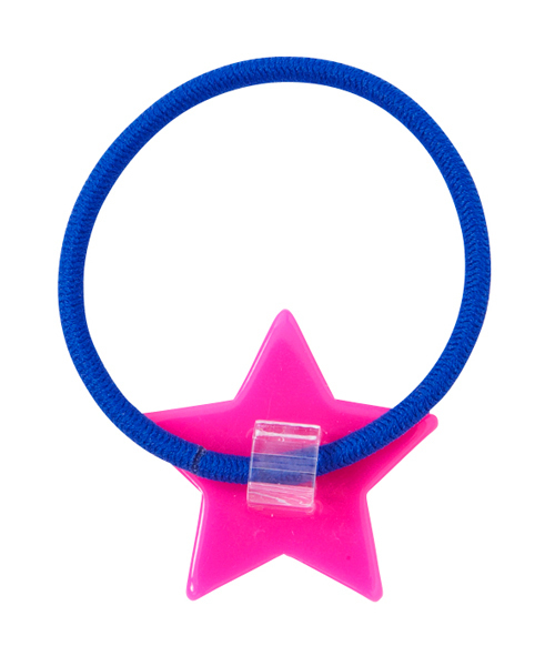 X-girl Stages（エックスガールステージス）の「“STRIPE” HAIR ELASTIC（ヘアゴム・キッズ・ピンク/レッド/クリア・ONE SIZE）」の4枚目の写真