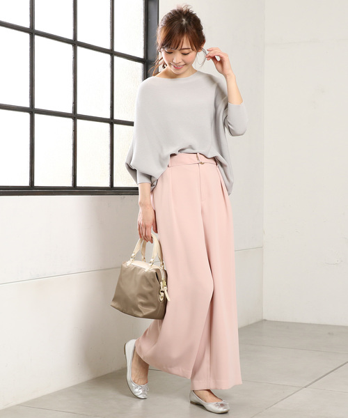 un dix cors（アンディコール）の「バイヤスガーターニット（ニット/セーター・レディース・ライトグレー/イエロー/ライトベージュ/ホワイト・ﾌﾘ-）」の8枚目の写真