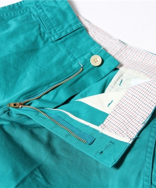 UNION STATION(ユニオンステーション)の「カラーチノクロス(チノパンツ・メンズ・オフホワイト/ベージュ/エメラルド/サックスブルー/ネイビー/イエロー/ピンク/レッド/オレンジ・SMALL/MEDIUM/LARGE/LL)」の16枚目の写真