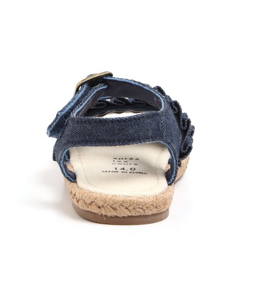 apres les cours（アプレレクール）の「フリルサンダル（サンダル・キッズ・ブルー/マスタード/ローズ・14/15 /16/17/18/19/20/21）」の16枚目の写真