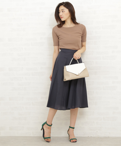 N.（N. Natural Beauty Basic）（エヌエヌナチュラルビューティーベーシック）の「◆コットンモダールハイツイストニット（ニット/セーター・レディース・ホワイト/ブラック/ブラウン/レッド/ピンク・MEDIUM）」の12枚目の写真