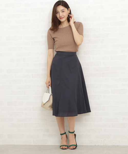 N.（N. Natural Beauty Basic）（エヌエヌナチュラルビューティーベーシック）の「◆コットンモダールハイツイストニット（ニット/セーター・レディース・ホワイト/ブラック/ブラウン/レッド/ピンク・MEDIUM）」の14枚目の写真