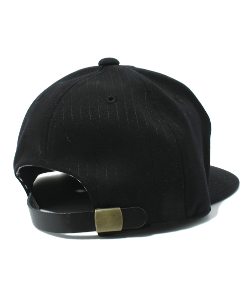 603（ロクマルサン）の「603 ＢＳストライプキャップ（キャップ・メンズ・ブラック・FREE）」の2枚目の写真
