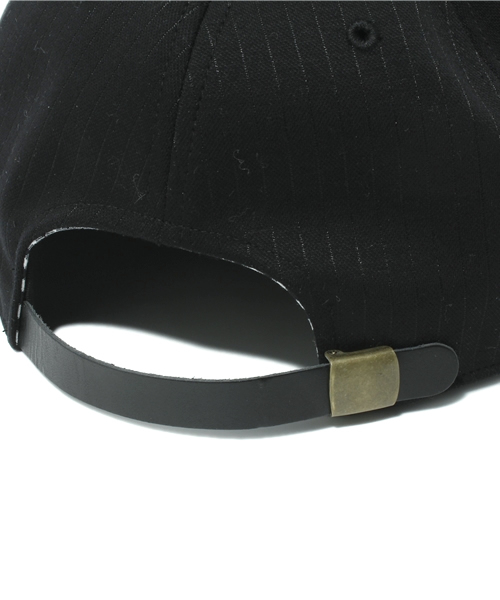 603（ロクマルサン）の「603 ＢＳストライプキャップ（キャップ・メンズ・ブラック・FREE）」の6枚目の写真