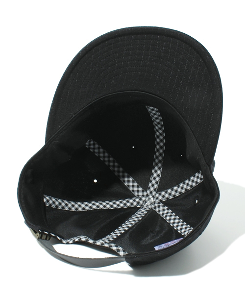 603（ロクマルサン）の「603 ＢＳストライプキャップ（キャップ・メンズ・ブラック・FREE）」の7枚目の写真