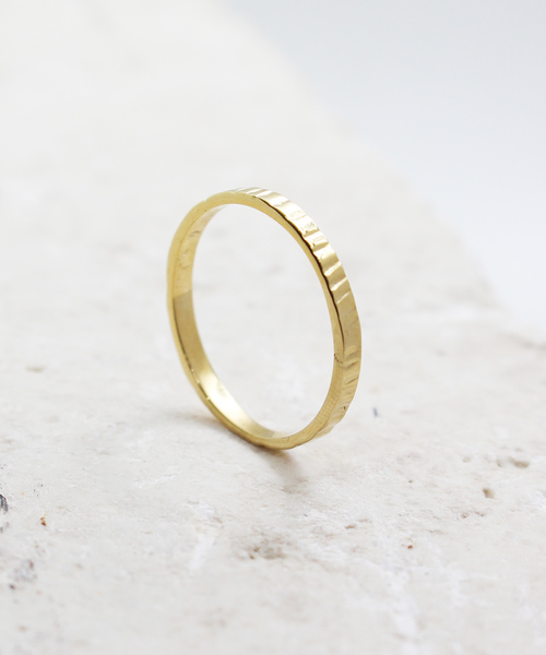 Vaya Con Dios（ヴァヤコンディオス）の「【VayaConDios/ヴァヤコンディオス】ステンレス製スリムハンドメイド風リング（リング・メンズ・ブラック/ゴールド/ピンクゴールド/シルバー・#21/#17/#19/#11/#9/#13）」の9枚目の写真