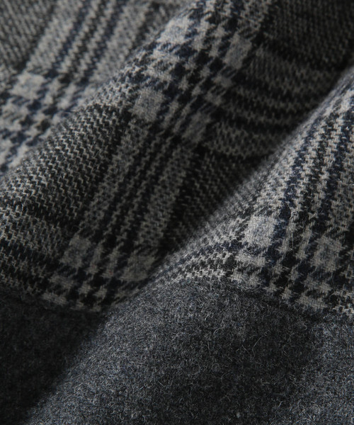 Gramicci（グラミチ）の「【GRAMICCI 別注】 WOOL CRAZY 1TUCK PANTS（その他パンツ・メンズ・グレー/グレー系その他・S/M/L/XL）」の14枚目の写真
