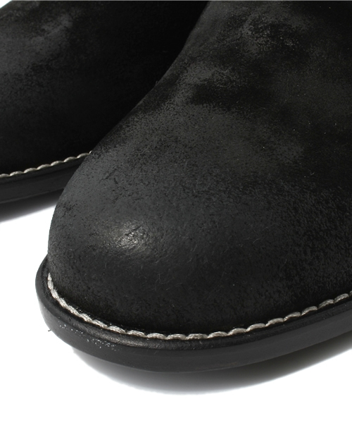 MONKEY TIME(モンキータイム)の「MT∴ スウェード サイドジップ ショートブーツ(ブーツ・メンズ・ダークブラウン/ブラック・41/42/43)」の8枚目の写真