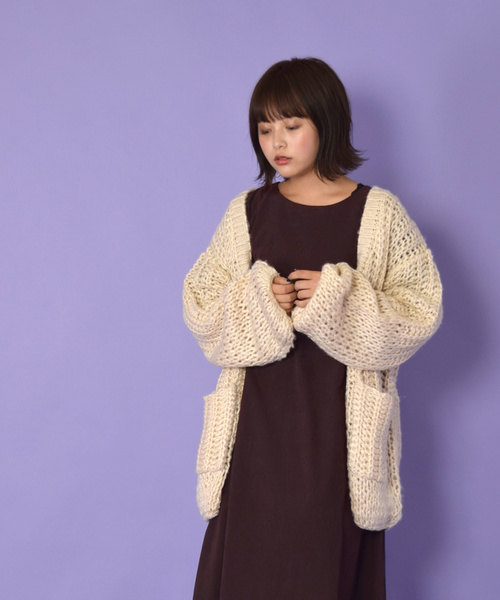 w closet(ダブルクローゼット)の「バックロングAラインワンピース_(ワンピース・レディース・オレンジ/パープル/ブラウン・FREE)」の22枚目の写真