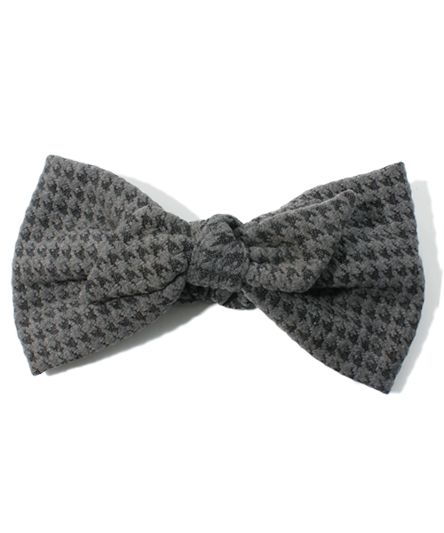 ROSE BUD（ローズバッド）の「LR-13233 HOUNDSTOOTH TURBAN（ヘアバンド・レディース・ロイヤルブルー/レッド/グレー・ONE SIZE）」の2枚目の写真