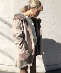 Willful by lipstar | 【Willful by lipstar】フェイクファームートンコート(ムートンコート)