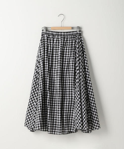 coen（コーエン）の「【19SS新作・Market】チェックマキシスカート（スカート・レディース・パープル/ブラック・FREE）」の13枚目の写真