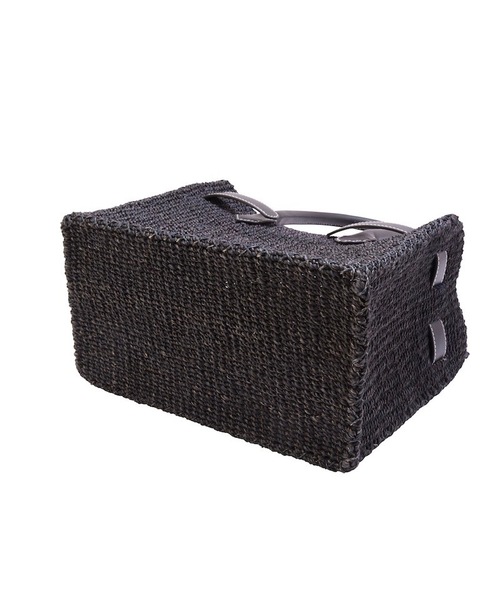 SEA（シー）の「カゴバッグ M（かごバッグ・レディース・ブラック・MEDIUM）」の6枚目の写真