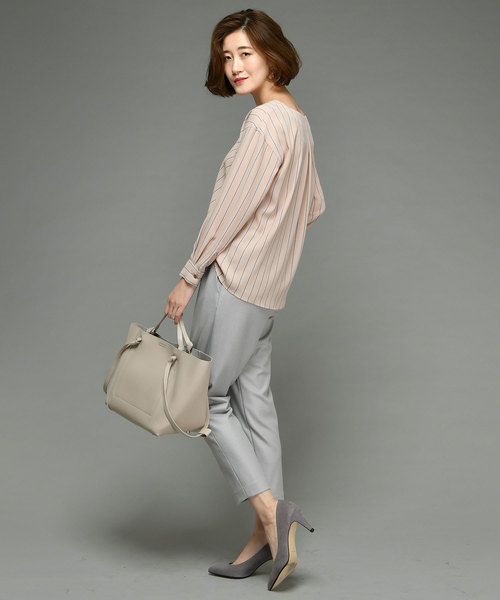 RIVE DROITE（リヴドロワ）の「両面起毛ジョッパーパンツ（その他パンツ・レディース・ブラック/オフホワイト/ブルー系その他・38/36）」の18枚目の写真