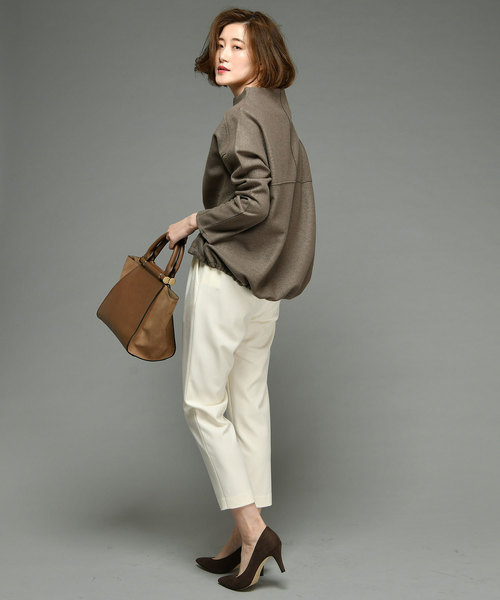 RIVE DROITE（リヴドロワ）の「両面起毛ジョッパーパンツ（その他パンツ・レディース・ブラック/オフホワイト/ブルー系その他・38/36）」の14枚目の写真