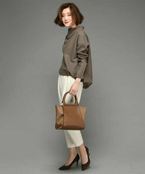 RIVE DROITE（リヴドロワ）の「両面起毛ジョッパーパンツ（その他パンツ・レディース・ブラック/オフホワイト/ブルー系その他・38/36）」の10枚目の写真