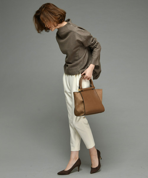 RIVE DROITE（リヴドロワ）の「両面起毛ジョッパーパンツ（その他パンツ・レディース・ブラック/オフホワイト/ブルー系その他・38/36）」の6枚目の写真