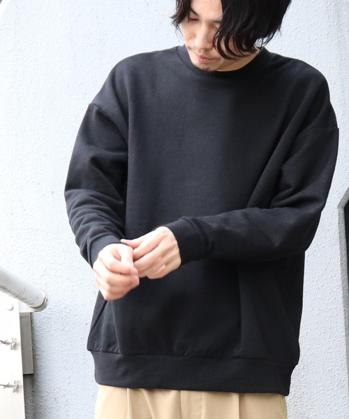 Confirm(コンファーム)の「Confirm / コンファーム ドロップクルースウェットK(スウェット・メンズ・ホワイト/ワイン/オレンジ/ブラック・M/L)」の3枚目の写真