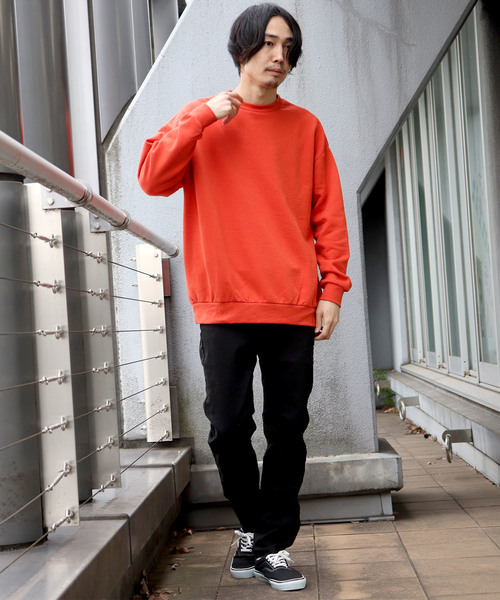 Confirm(コンファーム)の「Confirm / コンファーム ドロップクルースウェットK(スウェット・メンズ・ホワイト/ワイン/オレンジ/ブラック・M/L)」の17枚目の写真