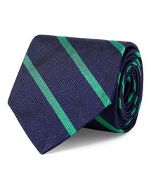 POLO RALPH LAUREN | ストライプド シルク レップ ナロー タイ(ネクタイ)