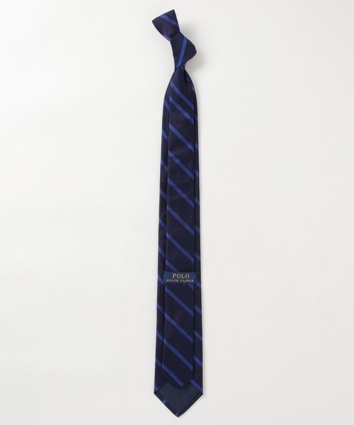 POLO RALPH LAUREN（ポロ ラルフ ローレン）の「ストライプド シルク レップ ナロー タイ（ネクタイ・メンズ・ロイヤルブルー/グリーン系3・ONE SIZE）」の7枚目の写真