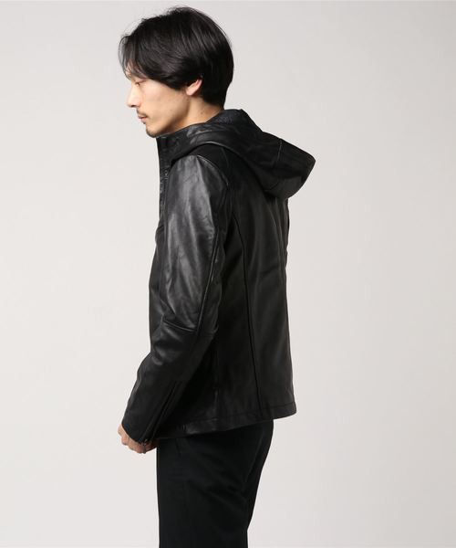 SHELLAC（シェラック）の「フードジップブルゾン（ブルゾン）」 - WEAR
