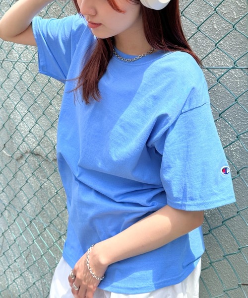 【お気に入り数12万人突破】ChampionAuthenticT-SHIRTS/チャンピオンサイズ展開多数コットン無地1/2スリーブ半袖Tシャツ