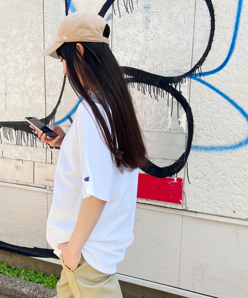 【お気に入り数12万人突破】ChampionAuthenticT-SHIRTS/チャンピオンサイズ展開多数コットン無地1/2スリーブ半袖Tシャツ