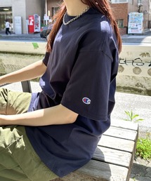 Niell（ニール）の「【お気に入り数12万人突破】Champion Authentic T-SHIRTS/チャンピオン サイズ展開多数 コットン 無地 1/2スリーブ 半袖 Tシャツ（Tシャツ/カットソー）」