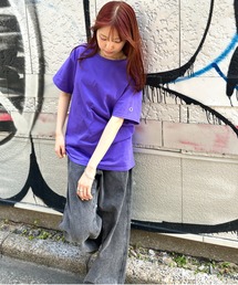 N°21 ボンディング 半袖トップス パープル レアカラー Tシャツ 半袖 ダンス衣装 トップス【パープル】シースルー