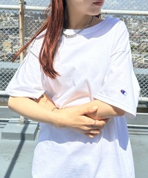Champion（チャンピオン）の「【お気に入り数12万人突破】Champion Authentic T-SHIRTS/チャンピオン サイズ展開多数 コットン 無地 1/2スリーブ 半袖 Tシャツ（Tシャツ/カットソー）」