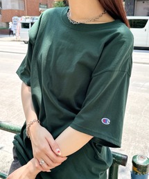 Champion（チャンピオン）の「【お気に入り数12万人突破】Champion Authentic T-SHIRTS/チャンピオン サイズ展開多数 コットン 無地 1/2スリーブ 半袖 Tシャツ（Tシャツ/カットソー）」