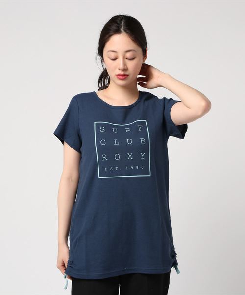 ROXY（ロキシー）の「ロキシー SURF CLUB（Tシャツ/カットソー・レディース・ホワイト/ブラック/ネイビー・S/M/L）」の3枚目の写真