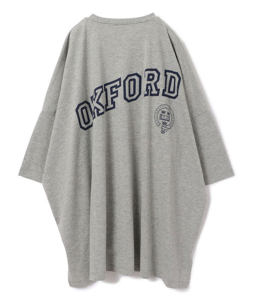 SHIPS(シップス)の「カレッジビッグTee(Tシャツ/カットソー・レディース・オフホワイト/ダークグレー/ネイビー・ONE SIZE)」の14枚目の写真
