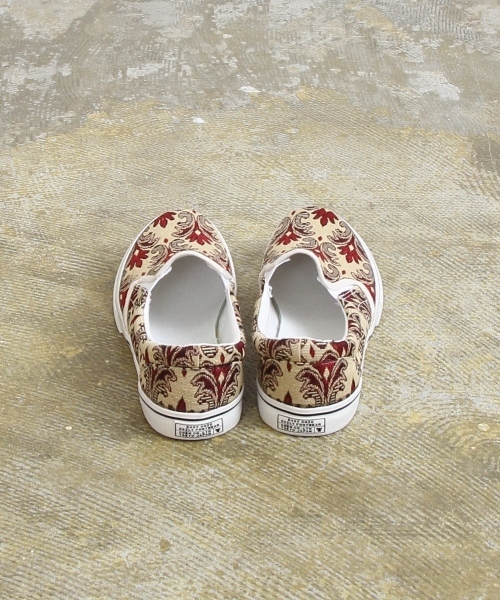 coen（コーエン）の「【Market】ジャガードスリッポン（スリッポン・レディース・ネイビー/ワイン・LARGE/SMALL/MEDIUM）」の8枚目の写真