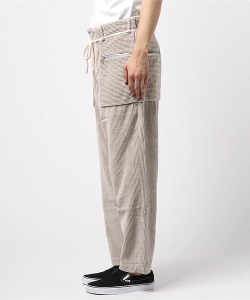 ATTACHMENT（アタッチメント）の「コットンコーデュロイ　バギーパンツ（その他パンツ・メンズ・ライトベージュ/グリーン系その他/ダークベージュ・1/2/3）」の4枚目の写真