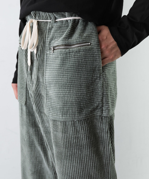 ATTACHMENT（アタッチメント）の「コットンコーデュロイ　バギーパンツ（その他パンツ・メンズ・ライトベージュ/グリーン系その他/ダークベージュ・1/2/3）」の15枚目の写真