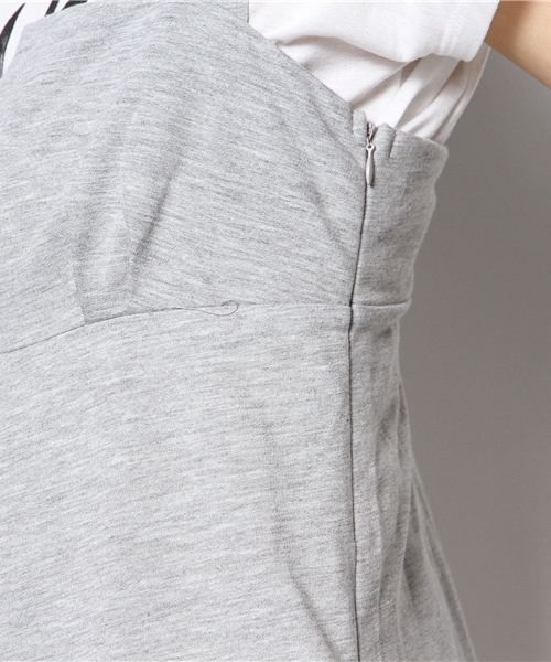 mystic(ミスティック)の「ミニ裏毛キャミワンピース(ワンピース・レディース・ブラック/ライトグレー/ブルー・フリ-)」の11枚目の写真