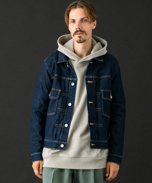 UNITED TOKYO（ユナイテッドトウキョウ）の「モーションフィットデニムジャケット（デニムジャケット・メンズ・ブルー/ネイビー・1/2/3）」の3枚目の写真